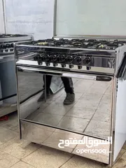  19 غاز افران يونيفيرسال بسعر مرتب ستانلس كامل وجوانب ستانلس