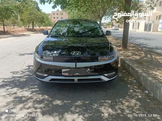  8 سياره موديل 2022 ايونك 5 كهربائيه لون اسود ميتاليك دفع رباعي اكبر بطاريه تمشي فوق 550 كيلو سبعه جيد