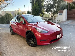  1 2021Tesla model Y long range