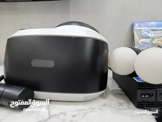  2 (بلاي ستيشن 4 + VR + شريطين) للبدل او البيع