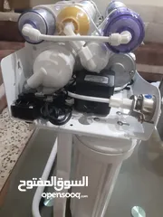  10 فلتر مياه تايواني حفر 9مراحل مع UV وساعه ضغط وستاند بسعر مغري