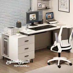  3 مكتب أبيض مع ادراج قابل للتمدد بسعرر مغري جداا ،، للطلب عبر رقمي الوتس