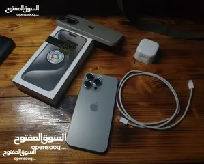  3 iphone 15 PRO MAX 100 %battry ا.يفو.ن .برو..ماكس. بطارية.؜%100 شاشة. مو اصليه. الوصف