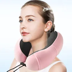  4 مخدة رقبة ميموري فوم مخده رقبه طبيه لراحة الرقبه مخدة السفر للرقبه مخده سفر