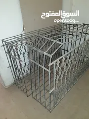  6 حماية للشبابيك حديدية شبه جديدة
