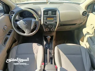  7 NISSAN SUNNY 2016 FULL OPTION LOW MILEAGE DRIVEN CAR IN GOOD CONDITION FOR SALE