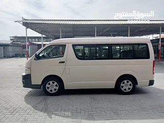  2 TOYOTA HIACE MID ROOF 2011 FOR RENT MONTHLY AND YEARLY BASIS CONTACT NUMBER