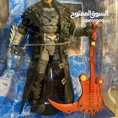  3 Death metal Batman figure بات مان