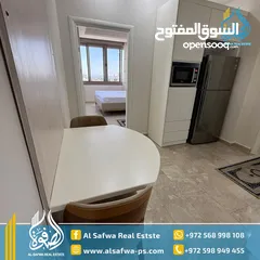  3 استديو مميز مفروش للايجار وسط البلد قرب الدوار التشريعي
