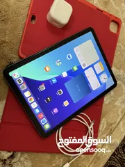  2 ايباد ابل برو 11 انش ام ون  رمادي 256 قيقا خط شريحة 5g نظيف مو مصلح مع الاغراض الأصلية كفالة 3 شهر