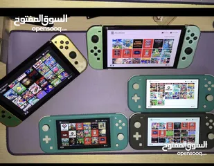  16 خدمة تعديل أي جهاز ننتندو سويتش مع تنزيل ألعاب ((شغل مكفول ودعم فني)Switch modding Service