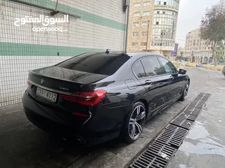  13 BMW 740i M package fully loaded (Black edition) وارد الوكالة بنزين مميزه