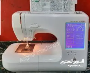  4 singer heavy duty big touch lcd screen embroidery and sewing machine for sale