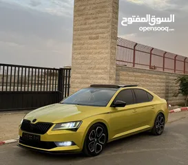  1 سكودا سوبيرب بنزين 2*4 مطور 2000 فل مع بنوراما