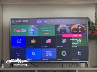  7 LG smart tv 49” only 750aed