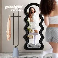  11 خلي كل نظرة بالمراية لحظة جمال  مرايا ستاند بإطار مخملي فاخر  لمسة فخامة خلي جمال بيتك وديكوره علينا