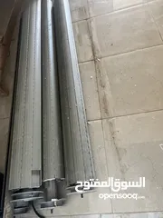  5 اباجورات عدد 8 مستعمله للبيع(مقاسات مختلفه)