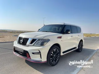  3 Nissan Patrol Paltinum 2017 V8 400 Full Option GCC Space Body Kit Nismo Very clean car / 187,000 KM