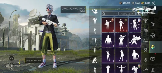  8 حساب ببجي سعر 120شيكل قابل للتفاوض
