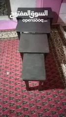  7 مكتب + كنبتين + استناند احترافي + اناره + طاولات خشب + مكنسة كهربا للبيع بسعر حرررق
