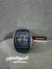  1 NEW CHRONOGRAPH CURREN الساعة الأصلية