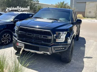  1 Ford Raptor full option 2018 excellent condition GCC specs