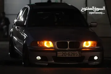  21 BMW E46 للبيع او البدل ع سياره حديثه