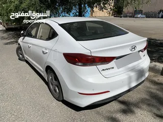  7 هيونداي افانتي ad 2017 فحص كامل كرت ابيض