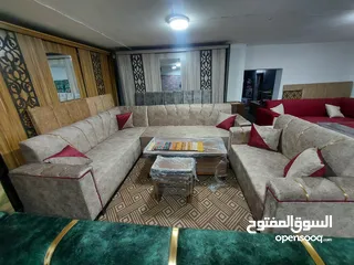  9 اطقم كنب كورنر جديد عدة الوان