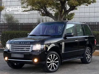  1 رنج روفر موديل 2006 محوّل 2012 Autobiography لون اسود مالك ثاني فل كامل بحال الوكالة للبيع .