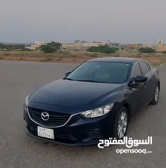  1 Mazda 6 2016 sedan dark blue