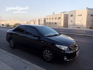  11 تويوتا كورولا 2013فحص كامل لون اسود