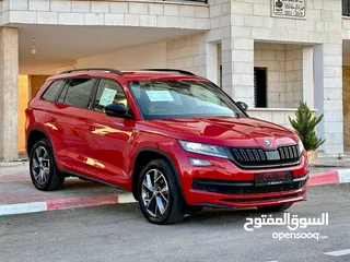  1 سكودا كودياك سبورت لاين 2020 للبيع 4*4 190 حصان
