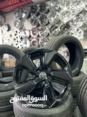  5 جنط تويوتا اصلي قياس “18”