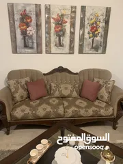  2 قطم كنبايات صالون بحالة جيدة جدا للبيع