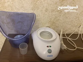  3 جهاز بخار وفتح المسام للوجه