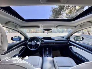  17 // السعر شامل التنازل// مازدا زوم 3 SkyActive مايلد هايبرد 2023 وارد الخياط عداد 43 ألف فقط كرت ابيض