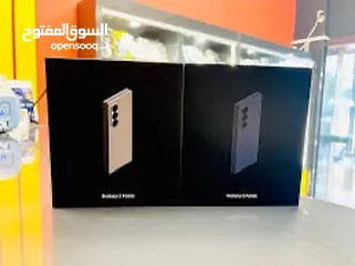  1 SAMSUNG Z FOLD 6 (256GB/512GB)  جديد كفالة شرق اوسط