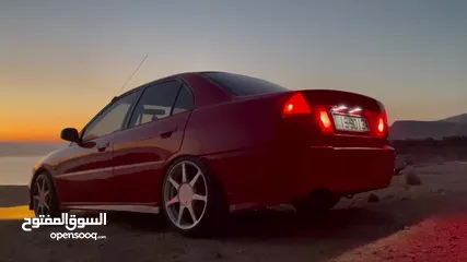  8 ميتسوبيشي لانسر 1996 جير عادي للبيع فوري والشرا ما بقصر معه