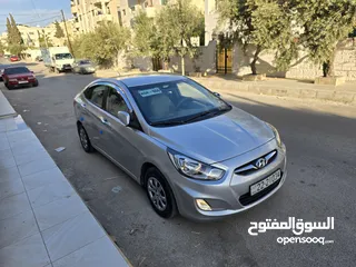  13 هونداي اكسنت موديل 2012 فحص كامل 7 جيد محرك 1600cc