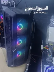 1 للبيع - جهاز PC GAMING AMD Ryzen 5 3500X احترافي بحالة ممتازة!