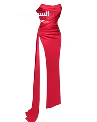  2 فستان سهر فخم نفس الصورة تماما جديد بالليبل مقاسه xl بس بلبس صغير يعني لورن 70 قياسه صغير