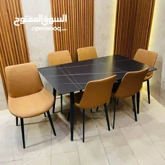  10 طاولة طعام 6 كرسي للبيع