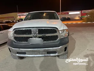  2 Dodge Ram 1500 2015 وارد كندي بحالة ممتازة فورويل 5.7 ثمانيه سلندر دبل كابين