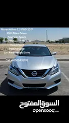  7 Nissan Altima 2.5 FWD 2017