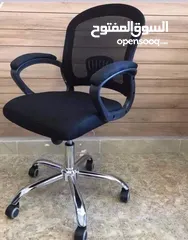 9 عدد 2 ب 45 دينار  كرسي طبي شبك مريح بقاعدة كروم – كرسي طبي شبك مريح بقاعدة كروم