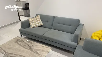  5 Living Room Furniture  Used  Perfect Condition  2 Sofa set  Modern Design