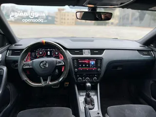  8 سكودا بنزين VRS..اتماتيك .فل عدا فتحه.فحص نخب .245حصان .رام لله او الخليل .موديل 2019