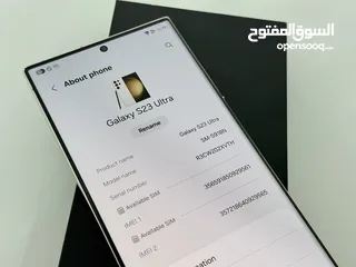  17 Galaxy S23 Ultra 512G & 256G 12G Ram أجهزة بحالة الزيرو بالكراتين