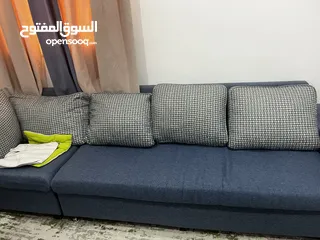  2 L shape 7 seater sofa condition is good neat and clean